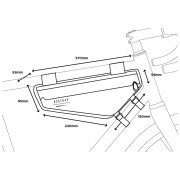 Sacoche de cadre Restrap Frame bag Small