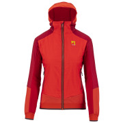 Veste d'hiver femme Karpos Alagna Plus Evo W Jacket rouge Poinsettia/Jester Red