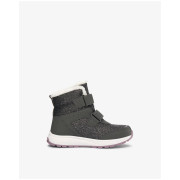 Bottes d'hiver enfant Viking Outdoor Footwear Equip Glitter Warm WP 2V Charcoal/Dusty Pink