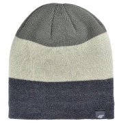 Bonnet homme hiver 4F Cap M510 gris / vert MULTICOLOUR 1 MELANGE