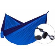 Hamac Hamaka.eu Camping single + Slap Strap bleue