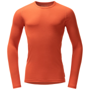 T-shirt fonctionnel homme Devold Adventure Merino 190 Shirt Man orange Brick
