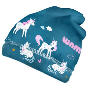Bonnet enfant WAMU Jednorožci turquoise