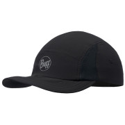 Casquette Buff Run Cap Solid vert RSolidBlack