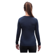 T-shirt technique à manches longues pour femme Sensor Merino Active Songbirds