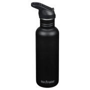 Bouteille en acier inoxydable Klean Kanteen Classic 27oz (w/Flip Seal Sport) noir Black
