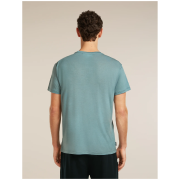 T-shirt fonctionnel homme Icebreaker Merino Blend Core SS Tee Single Line Camp