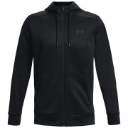 Sweat-shirt homme Under Armour Armour Fleece FZ Hoodie vert Black / / Black