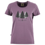 T-shirt femme E9 5Trees rose Heather-572