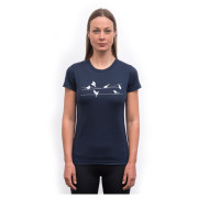 T-shirt fonctionnel femme Sensor Merino Active Songbirds