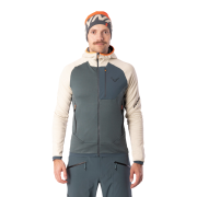 Sweatshirt fonctionnel homme Dynafit Radical Wool Hooded Jkt M gris / blanc 7961 - overcast/0720