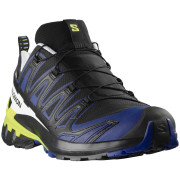 Chaussures randonnée homme Salomon Xa Pro 3D V9 Gore-Tex vert / bleu Black / Surf The Web / Safety Yellow