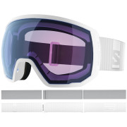 Masques ski Salomon Radium Pro Outline Sigma Photo blanc White