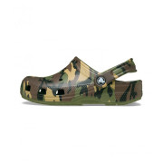 Chausson enfant Crocs Classic Camouflage Clog Army Green/Multi