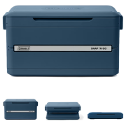 Boîte de refroidissement Coleman Snap-N-Go 45QT bleu Saphire