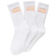 Chaussettes femme Vans Wm Classic Crew 6.5-10 3Pk blanc White/Coral Sands
