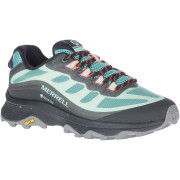 Chaussures de running femme Merrell Moab Speed Gtx vert / bleu Mineral