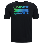 T-shirt homme Under Armour Team Issue Wordmark SS vert / bleu Black//BlueCircuit