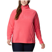 Sweat-shirt femme Columbia Glacial IV 1/2 Zip rose BrightGeranium