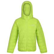 Veste enfant Regatta Jr Hooded Hillpck green Bright Kiwi