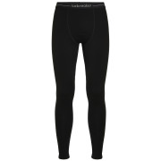 Pantalon sous-vêtements homme Icebreaker Men 300 MerinoFine™ Polar Leggings noir Black
