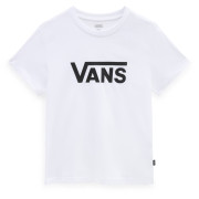 T-shirt femme Vans Wm Drop V Ss Crew-B blanc / noir White/Black