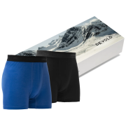 Caleçons fonctionnels homme Devold Breeze Merino 150 Boxer Man 2Pk noir / bleu Black/Royal