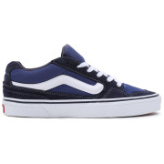 Chaussures homme Vans MN Caldrone bleue SUEDE/MESH NAVY/STV NAVY