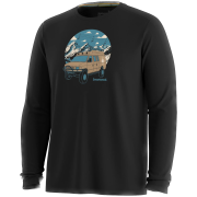 T-shirt fonctionnel homme Smartwool Men's First Chair Pursuit Active Long Sl noir