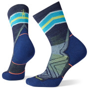 Chaussettes femme Smartwool W Run Targeted Cushion Mid Crew bleu / bleue claire deep navy