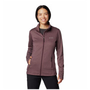 Sweat-shirt femme Columbia W Park View Grid Fleece Full Zip violet Moonvista