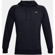 Sweat-shirt homme Under Armour Rival Fleece Hoodie (2022) vert Black//OnyxWhite