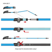 Bâtons randonnée Fizan Ultrax Alu