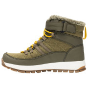 Bottes d'hiver enfant Regatta Elbourne Junior Bark Green/Sunset