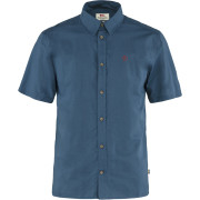 Chemise homme Fjällräven Övik Lite Shirt SS M bleue Uncle Blue