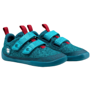 Chaussures enfant Affenzahn Sneaker Knit Happy bleu Shark