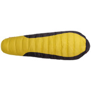 Sac de couchage en plumes Warmpeace Viking 1200 170 cm jaune / noir Yellow/Gray/Black