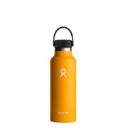 Bouteille isotherme Hydro Flask Standard Mouth 18 oz orange / noir Starfish