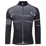 Maillot vélo homme Dare 2b AEP Revolving L/S vert BlkWavePrint (YCD)