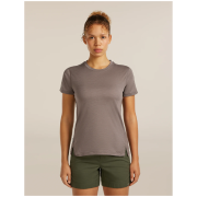 T-shirt fonctionnel femme Icebreaker 150 MerinoFine™ Ace SS Tee brun clair PORCINI