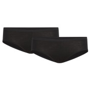Culotte femme Icebreaker Women Merino 150 Siren Hipkini 2 Pack noir Black