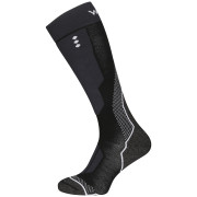 Chaussettes hautes Warg Merino SkiAlp noir / blanc Black/White