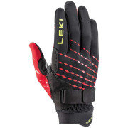 Gants d'hiver Leki Ultra Trail Breeze Shark noir / rouge black-red-neonyellow