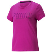 T-shirt femme Puma Stardust Crystalline Short Sleeve Tee rose pink