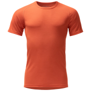 T-shirt fonctionnel homme Devold Adventure Merino 190 Tee Man orange Brick