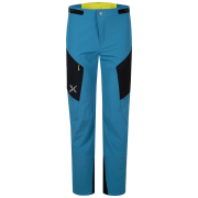 Pantalon softshell homme Montura Ritmo Pants bleu SteelBlue/SunnyLime