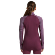 T-shirt fonctionnel femme Icebreaker Women Mer 200 ZoneKnit LS Half Zip