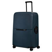 Valise à roulettes Samsonite Magnum Eco 81 bleu foncé Midnight Blue