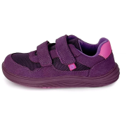 Chaussures barefoot toutes saisons pour enfant Bugga Safi Dark Purple
