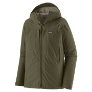 Veste homme Patagonia M's Insulated Boulder Fork Rain Jkt vert Basin Green